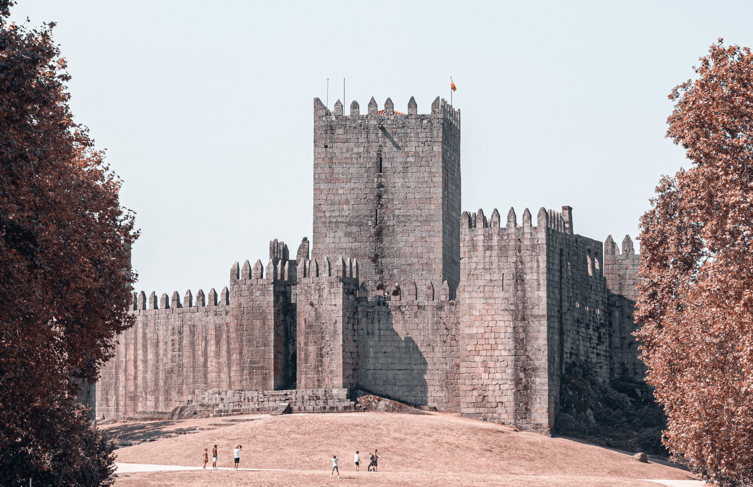 El majestuoso Castillo de Guimarães