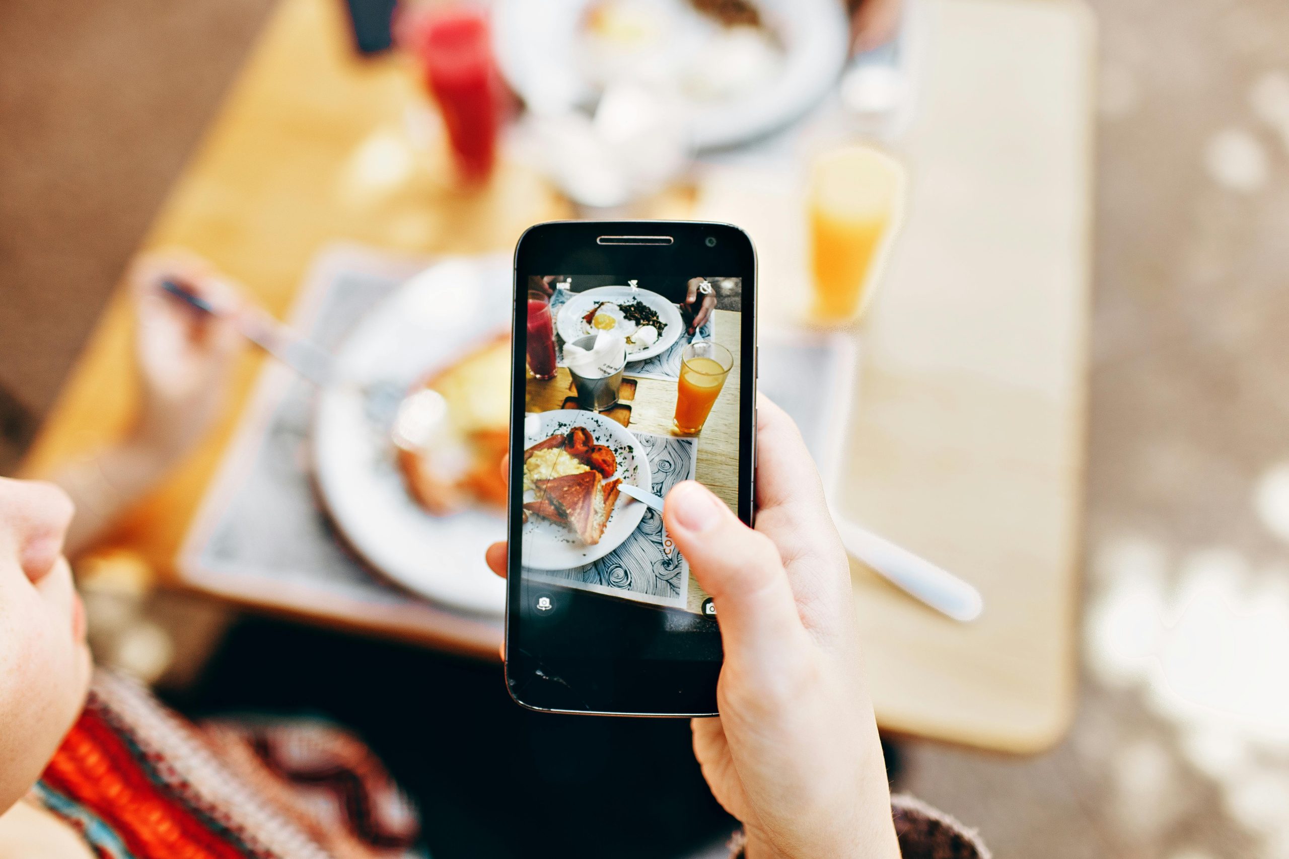 ideas para tomar fotos de comida<br />
