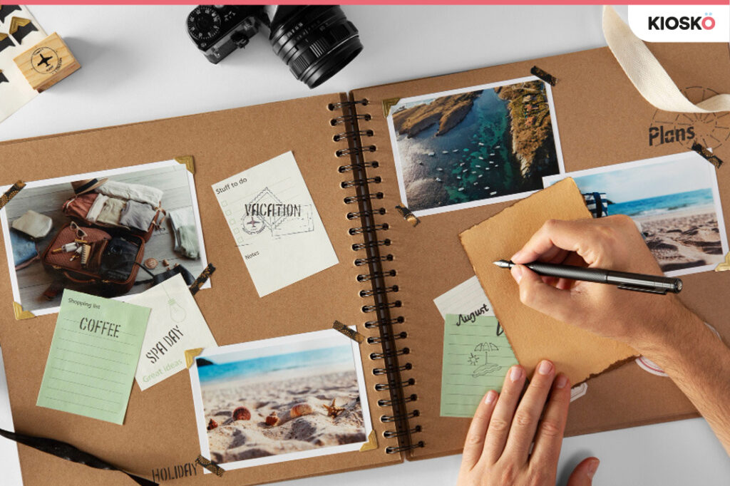 como hacer un scrapbook